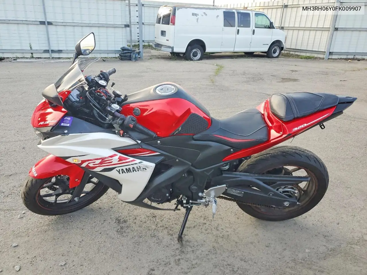2015 Yamaha Yzfr3 VIN: MH3RH06Y0FK009907 Lot: 59274576