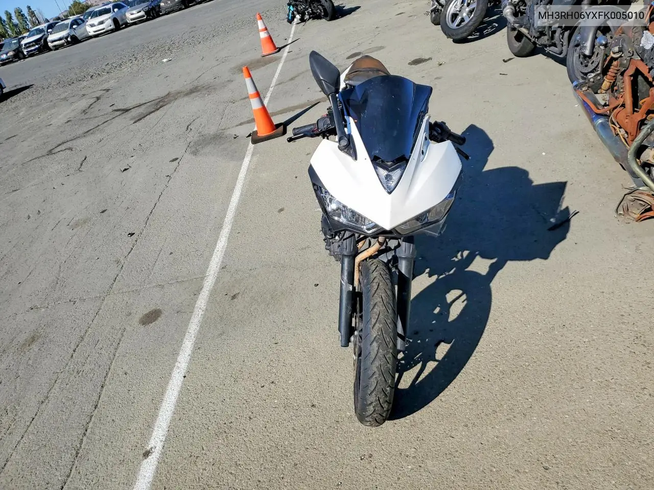 2015 Yamaha Yzfr3 VIN: MH3RH06YXFK005010 Lot: 61086636
