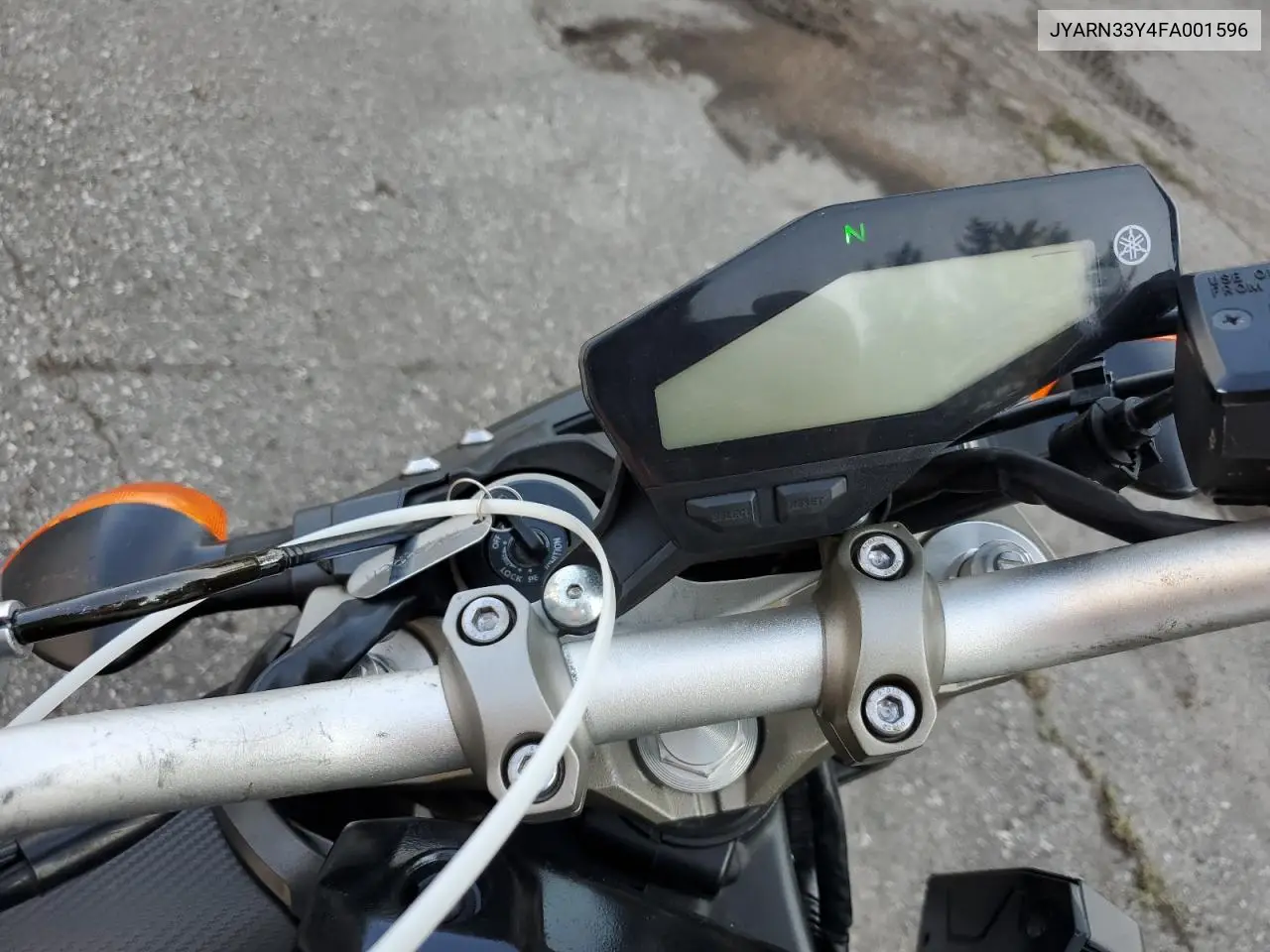 2015 Yamaha Fz09 C VIN: JYARN33Y4FA001596 Lot: 81458295