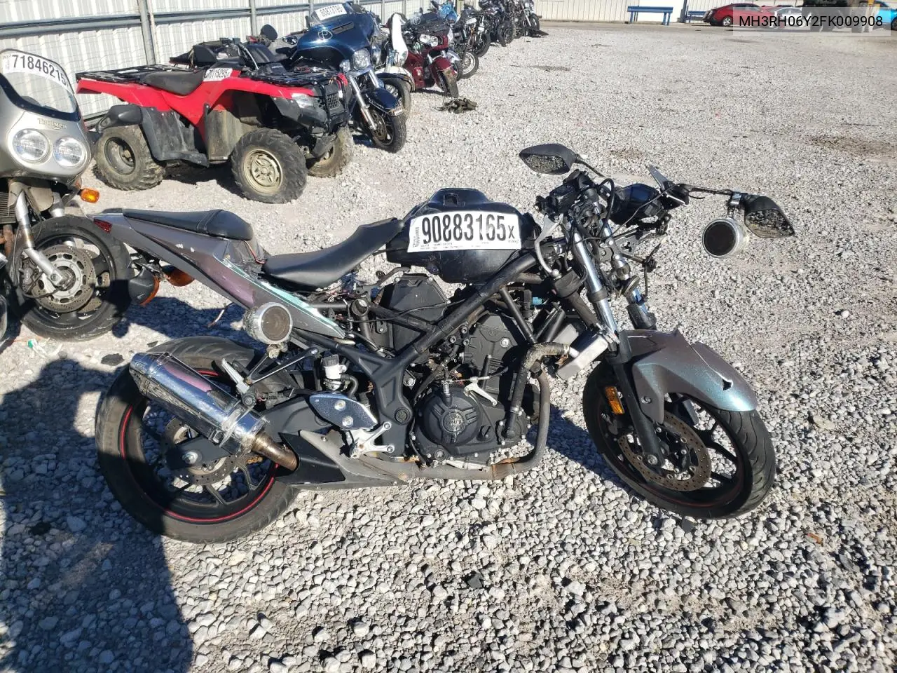 2015 Yamaha Yzfr3 VIN: MH3RH06Y2FK009908 Lot: 97170285