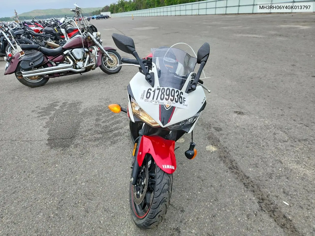 2016 Yamaha Yzfr3 VIN: MH3RH06Y4GK013797 Lot: 61789936