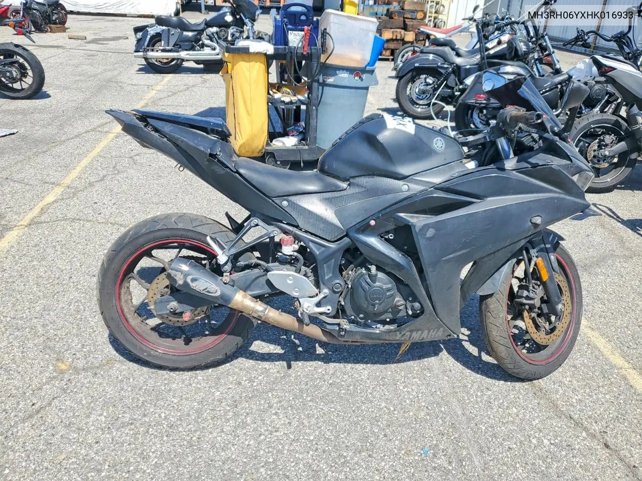 2017 Yamaha Yzfr3 VIN: MH3RH06YXHK016933 Lot: 56077366