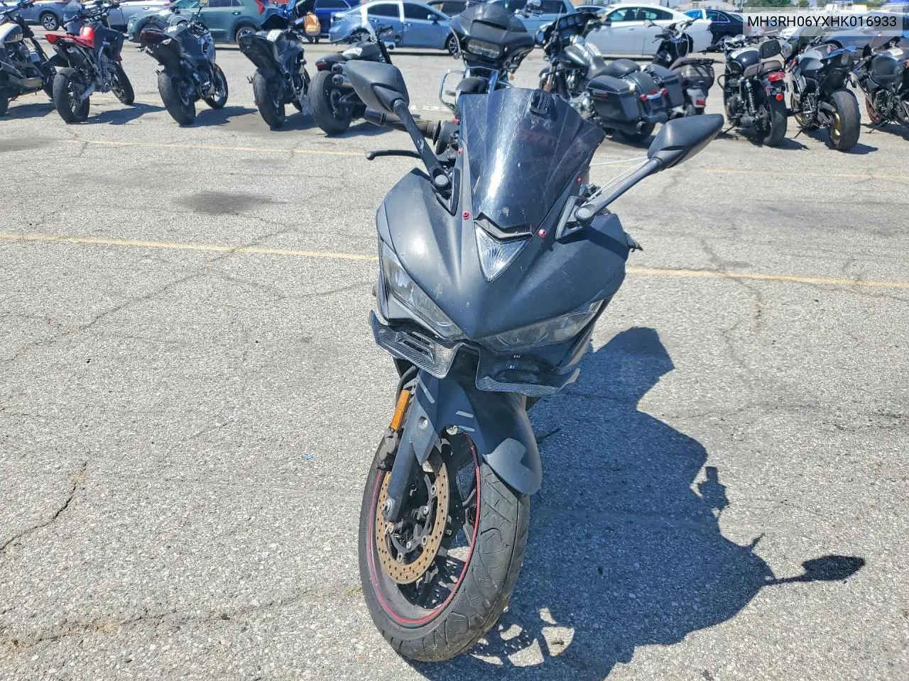 2017 Yamaha Yzfr3 VIN: MH3RH06YXHK016933 Lot: 56077366