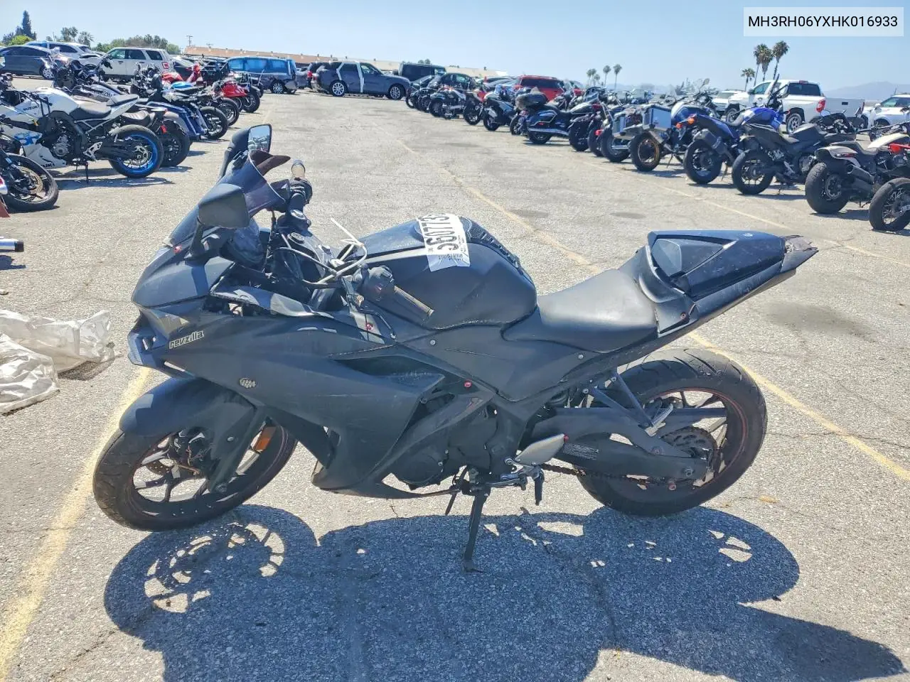 2017 Yamaha Yzfr3 VIN: MH3RH06YXHK016933 Lot: 56077366