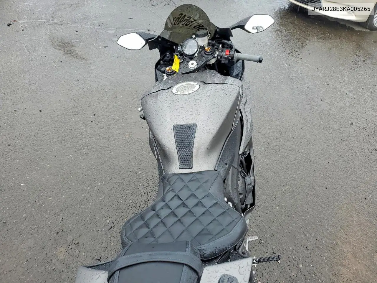 2019 Yamaha Yzfr6 VIN: JYARJ28E3KA005265 Lot: 53815646