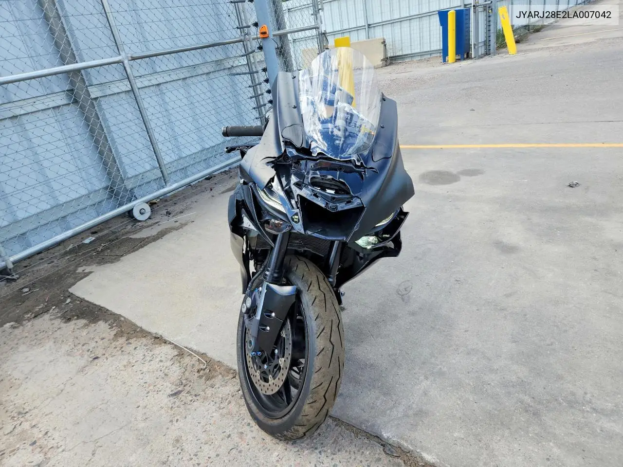2020 Yamaha Yzfr6 VIN: JYARJ28E2LA007042 Lot: 59011766