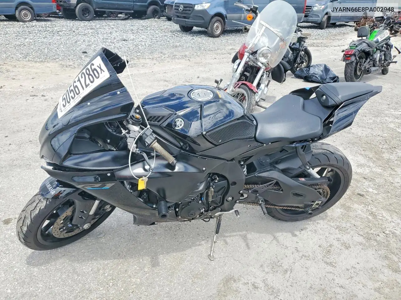 2023 Yamaha Yzfr1 VIN: JYARN66E8PA002948 Lot: 50561286