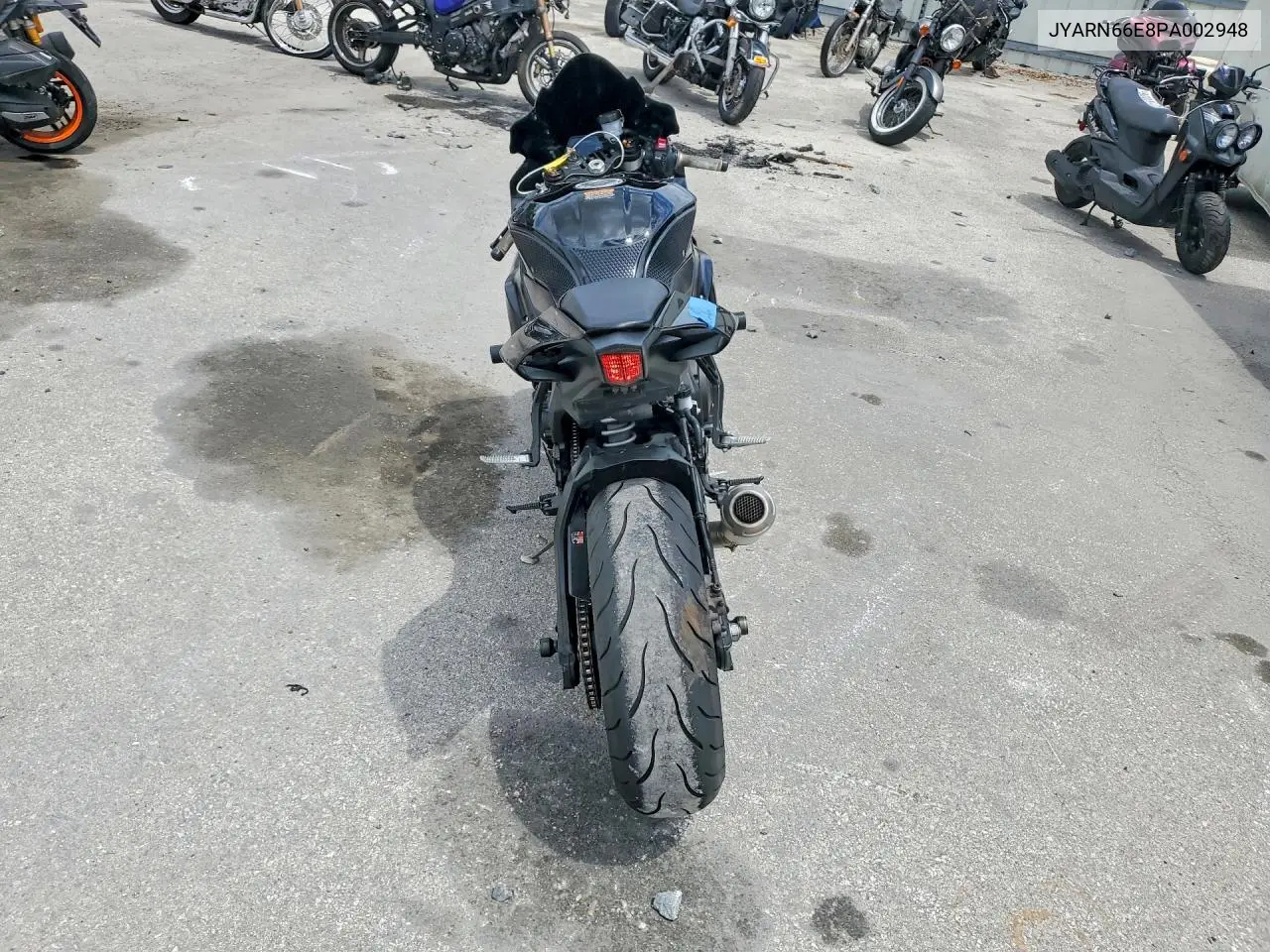 2023 Yamaha Yzfr1 VIN: JYARN66E8PA002948 Lot: 50561286
