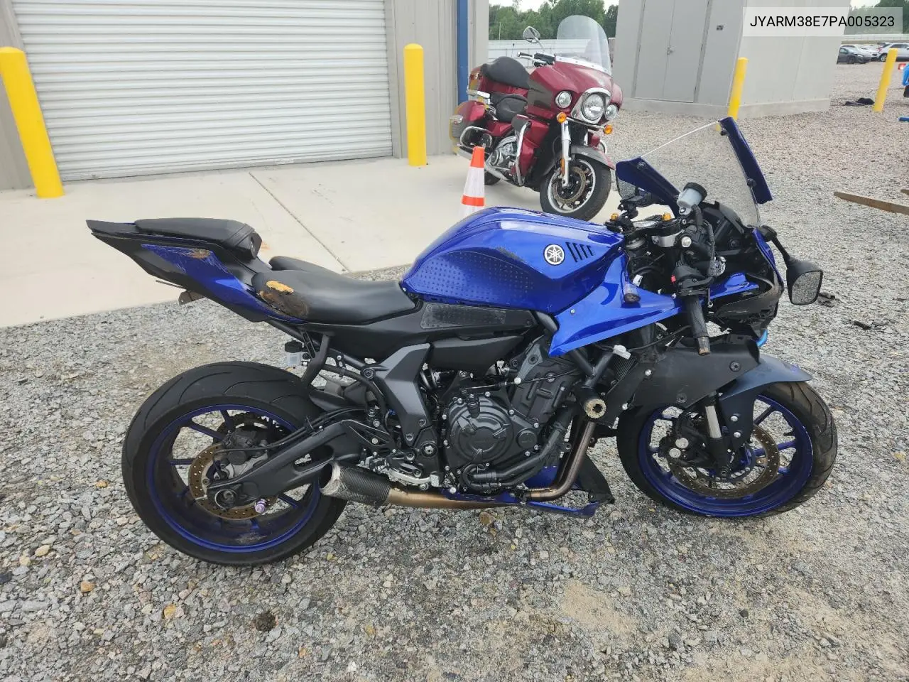 2023 Yamaha Yzfr7 VIN: JYARM38E7PA005323 Lot: 51275256