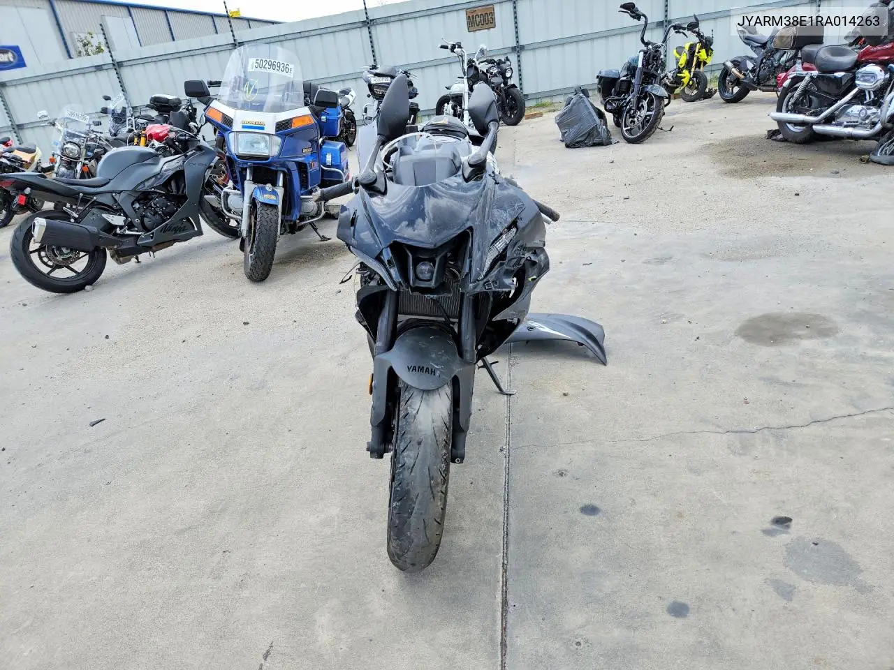 2024 Yamaha Yzfr7 VIN: JYARM38E1RA014263 Lot: 52521286