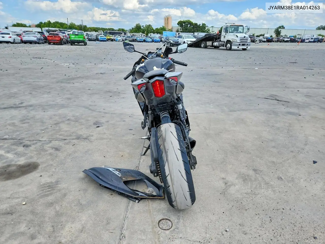 2024 Yamaha Yzfr7 VIN: JYARM38E1RA014263 Lot: 52521286