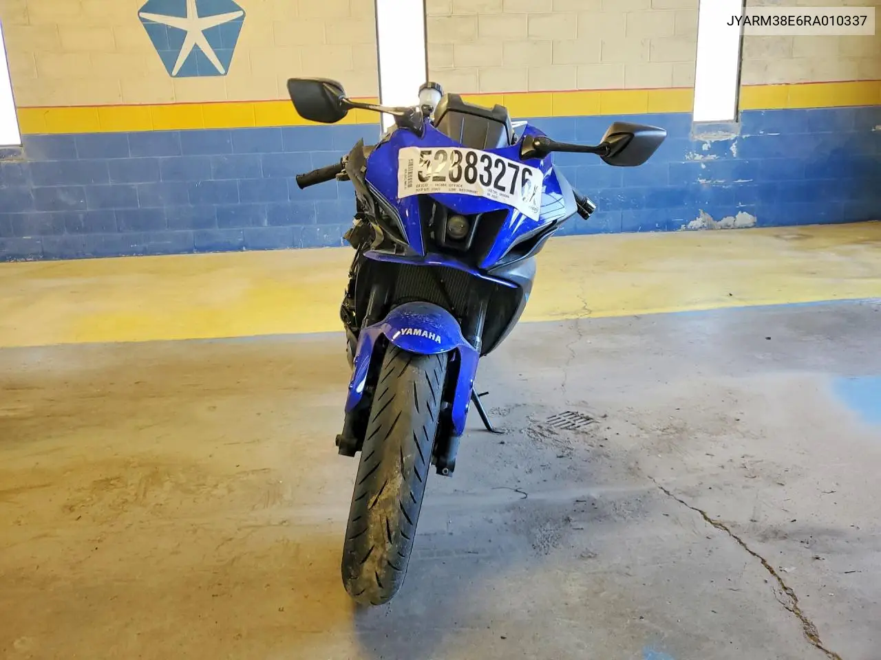 2024 Yamaha Yzfr7 VIN: JYARM38E6RA010337 Lot: 52883276
