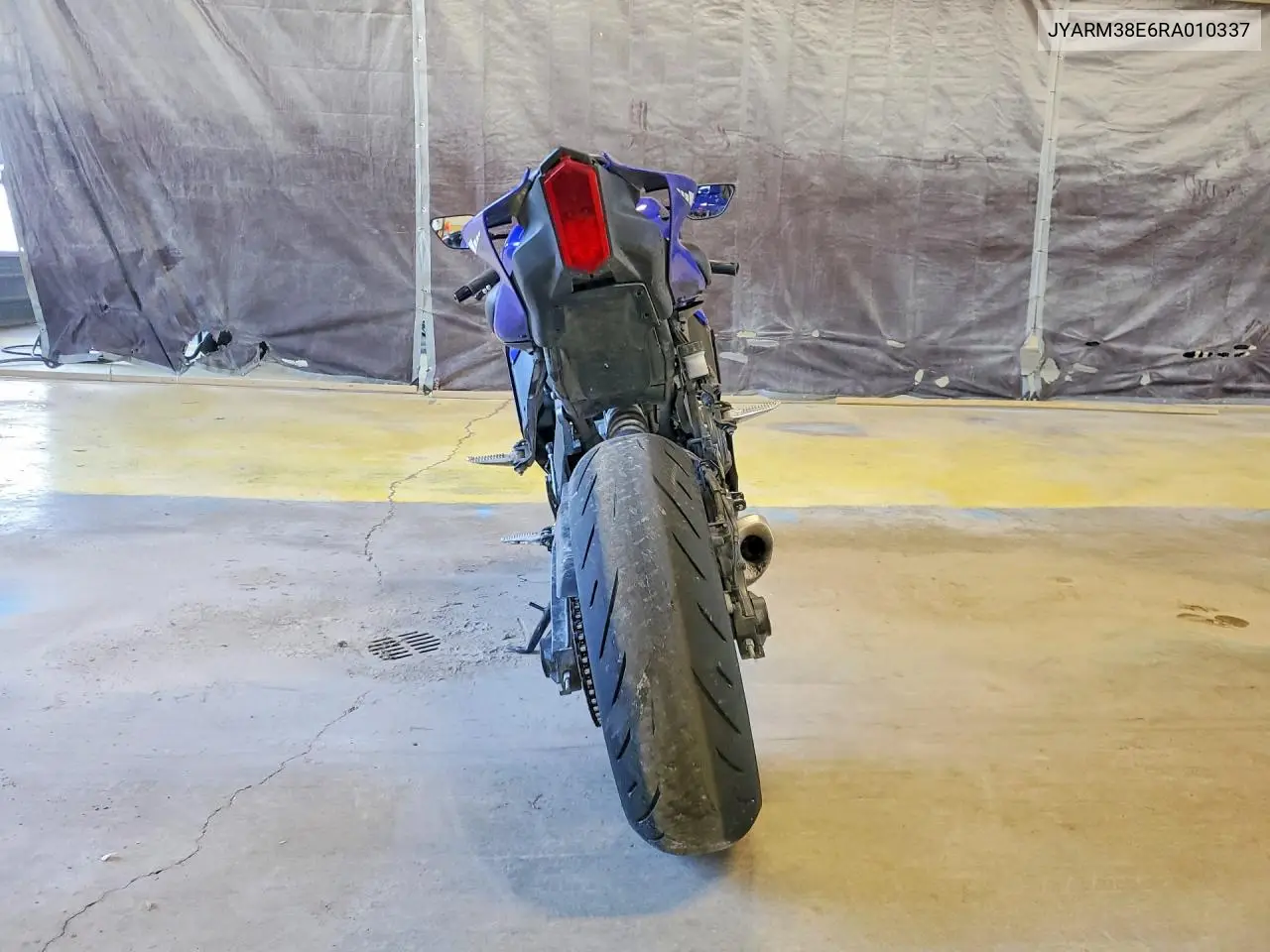 2024 Yamaha Yzfr7 VIN: JYARM38E6RA010337 Lot: 52883276