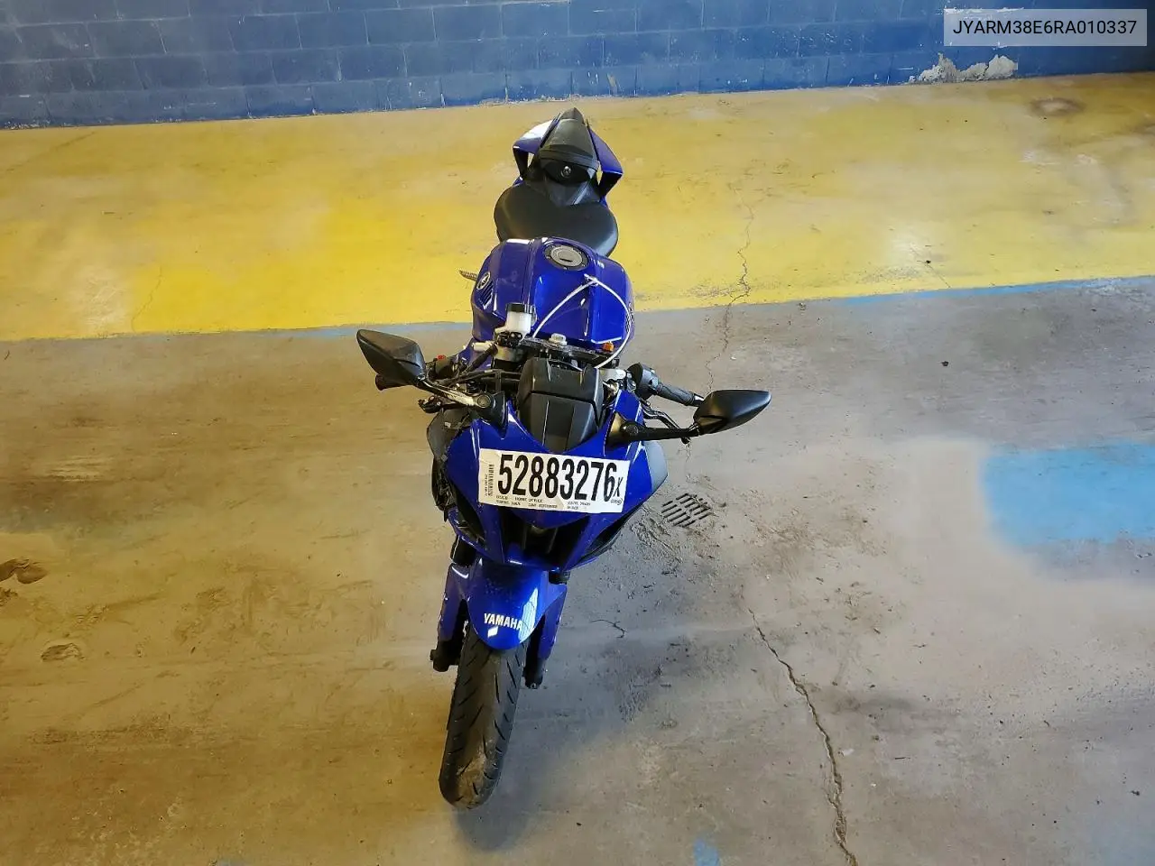 2024 Yamaha Yzfr7 VIN: JYARM38E6RA010337 Lot: 52883276