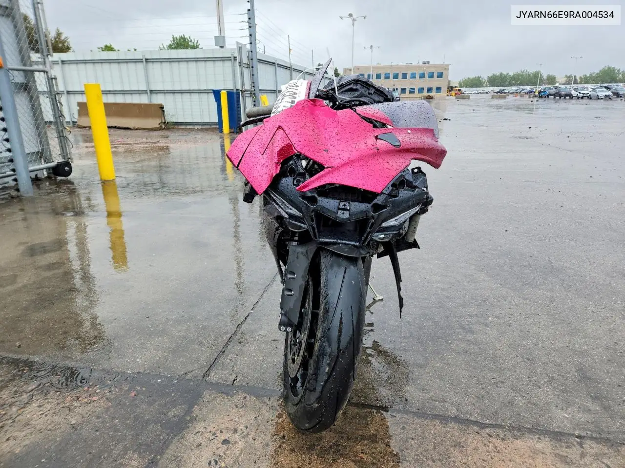 2024 Yamaha Yzfr1 VIN: JYARN66E9RA004534 Lot: 53225516