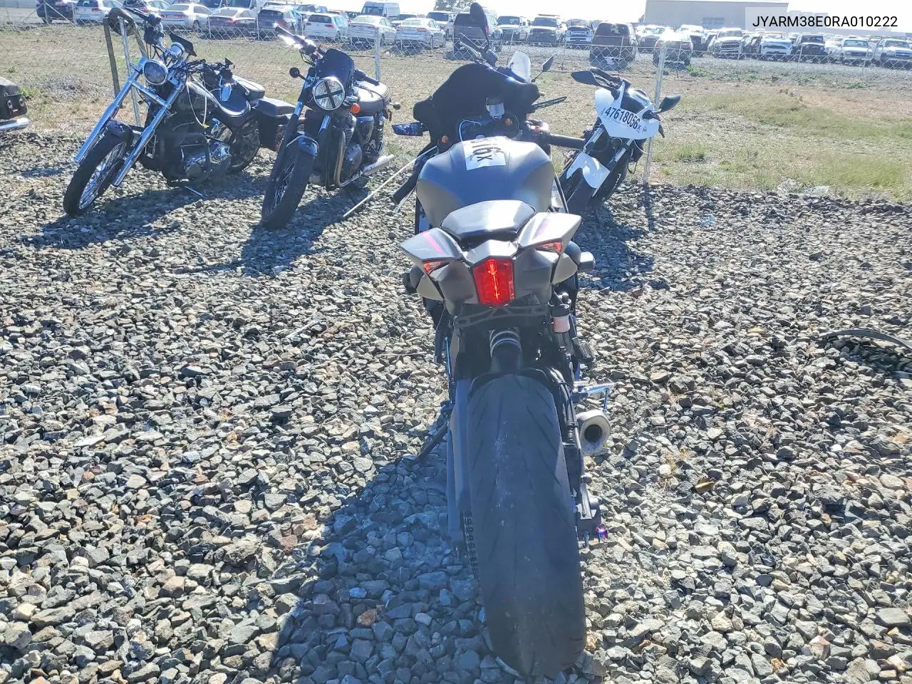 2024 Yamaha Yzfr7 VIN: JYARM38E0RA010222 Lot: 55886816