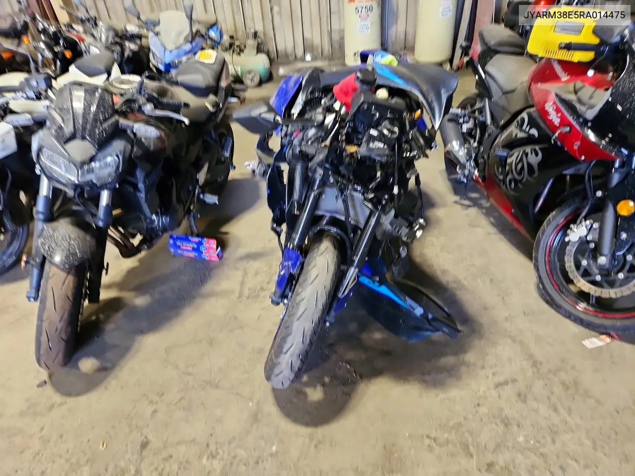 2024 Yamaha Yzfr7 VIN: JYARM38E5RA014475 Lot: 59663336