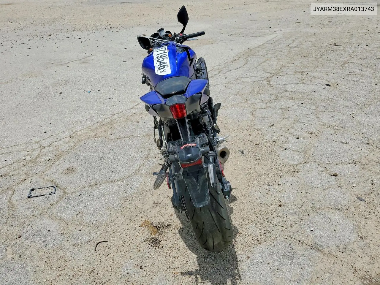 2024 Yamaha Yzfr7 VIN: JYARM38EXRA013743 Lot: 60719546