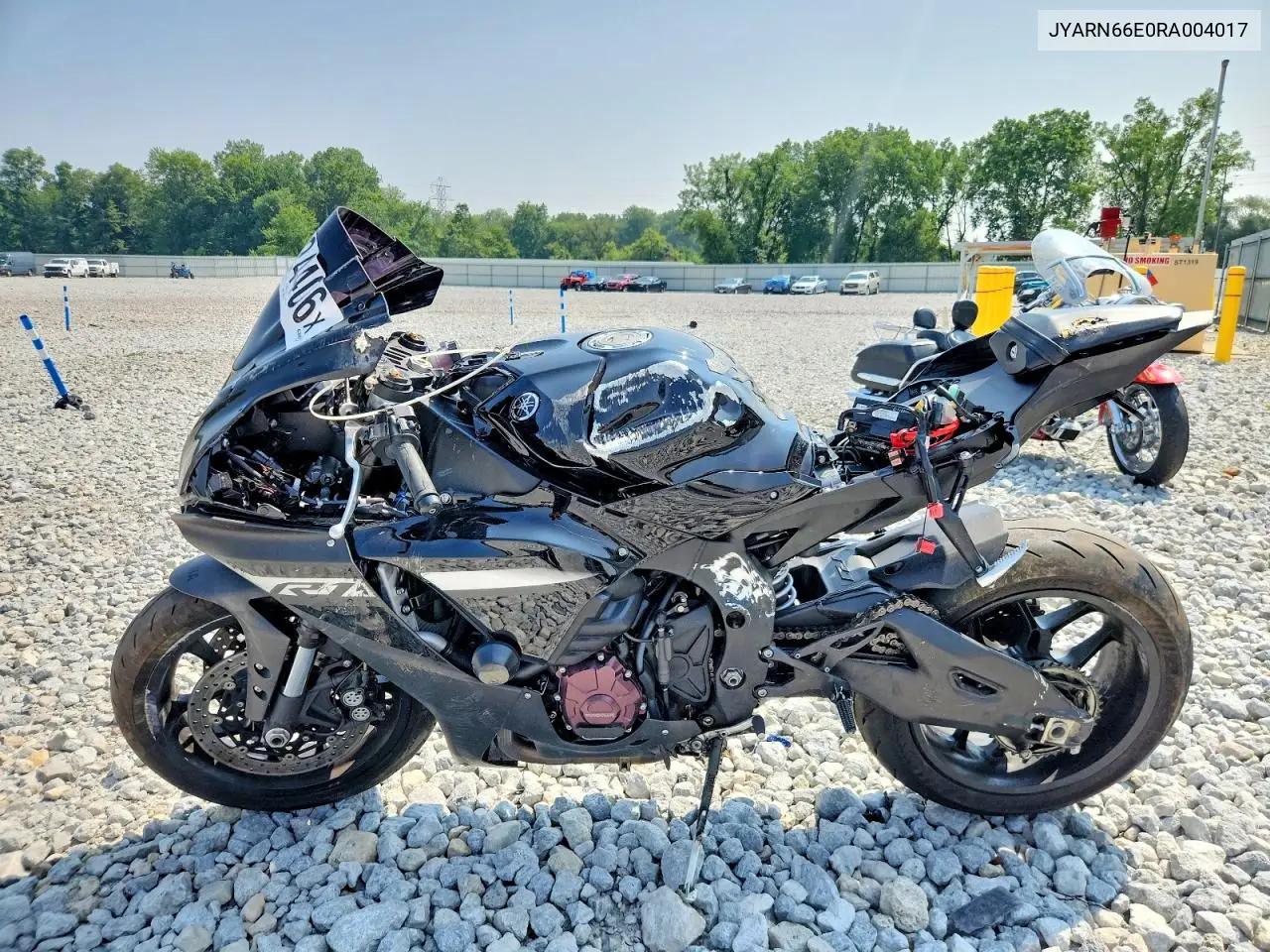 2024 Yamaha Yzfr1 VIN: JYARN66E0RA004017 Lot: 61424406