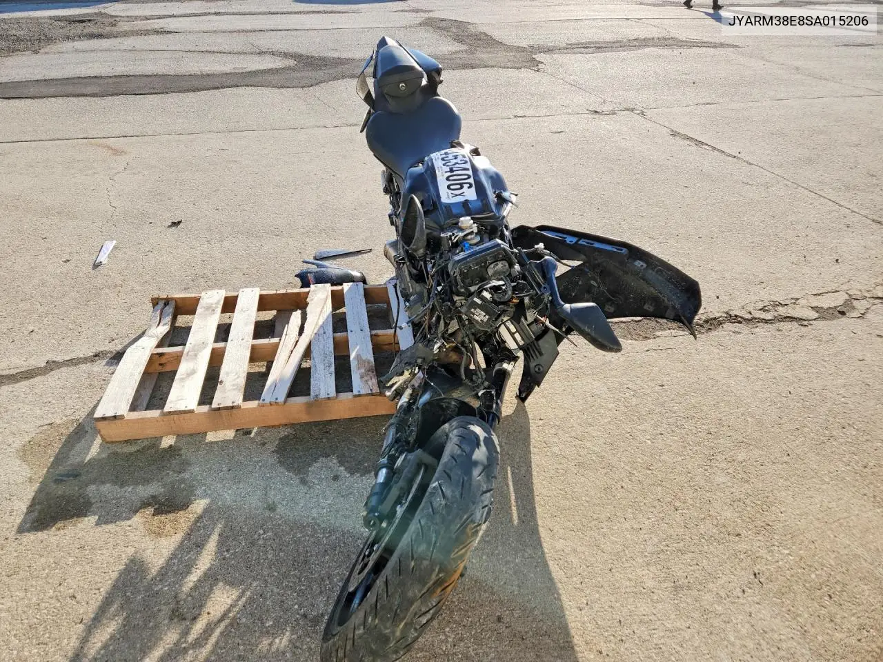 2025 Yamaha Yzfr7 VIN: JYARM38E8SA015206 Lot: 53453406