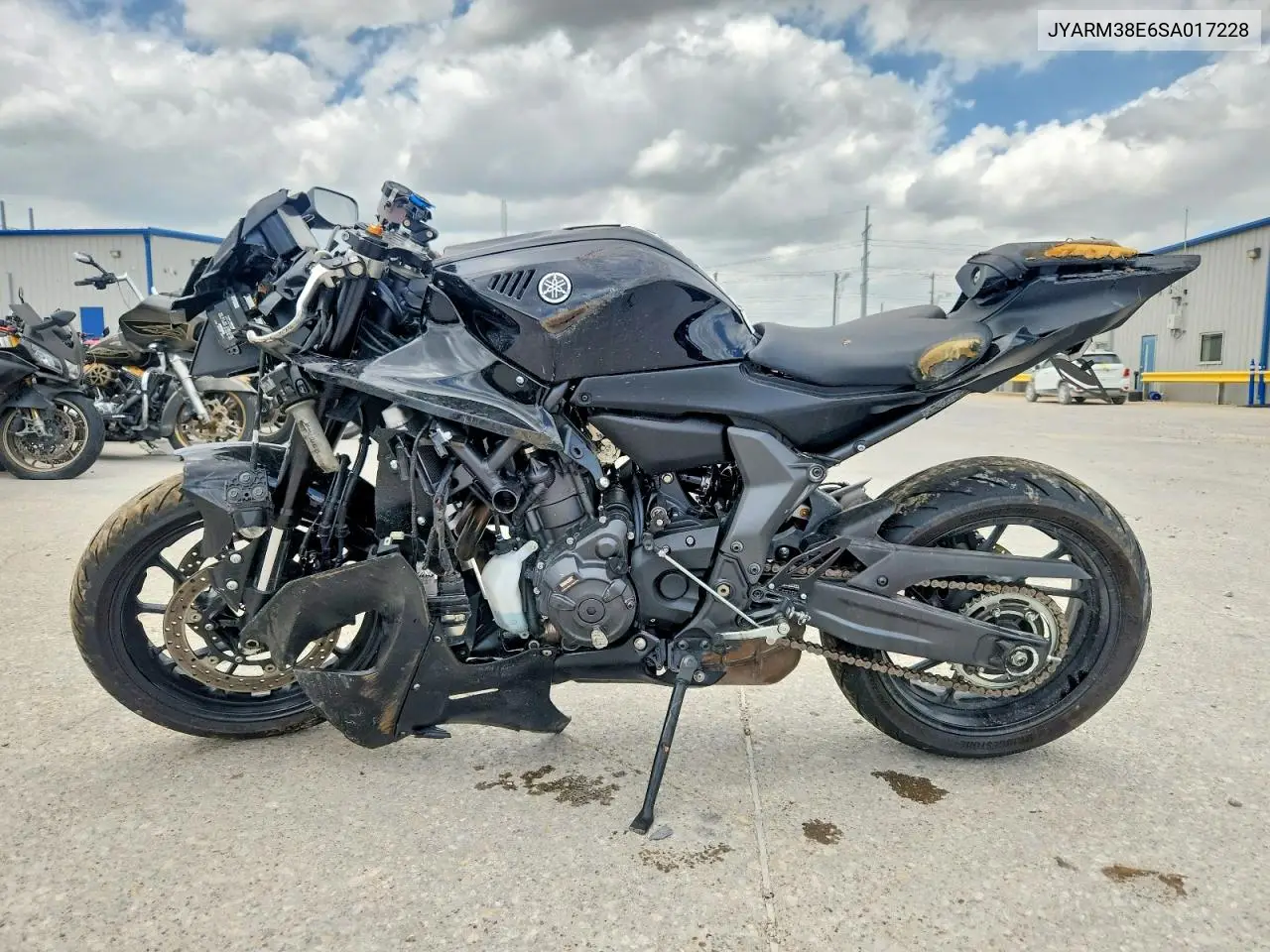 2025 Yamaha Yzfr7 VIN: JYARM38E6SA017228 Lot: 54106666