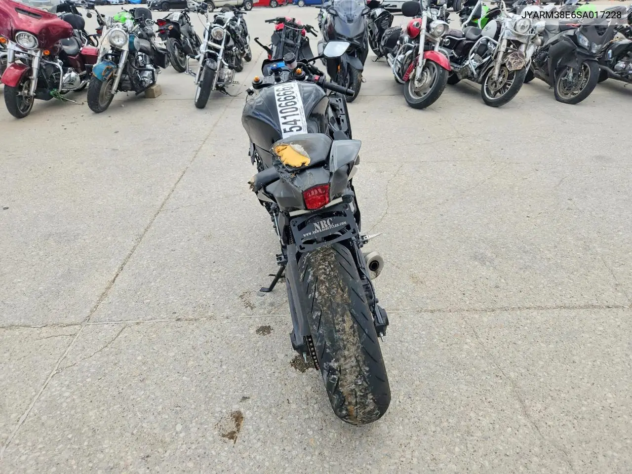 2025 Yamaha Yzfr7 VIN: JYARM38E6SA017228 Lot: 54106666
