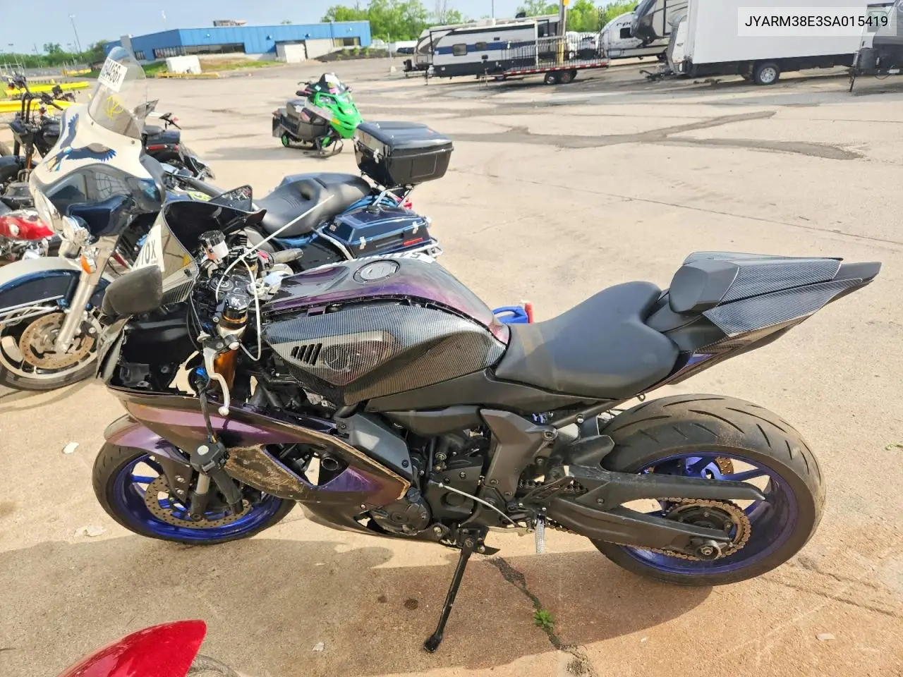 2025 Yamaha Yzfr7 VIN: JYARM38E3SA015419 Lot: 54151016