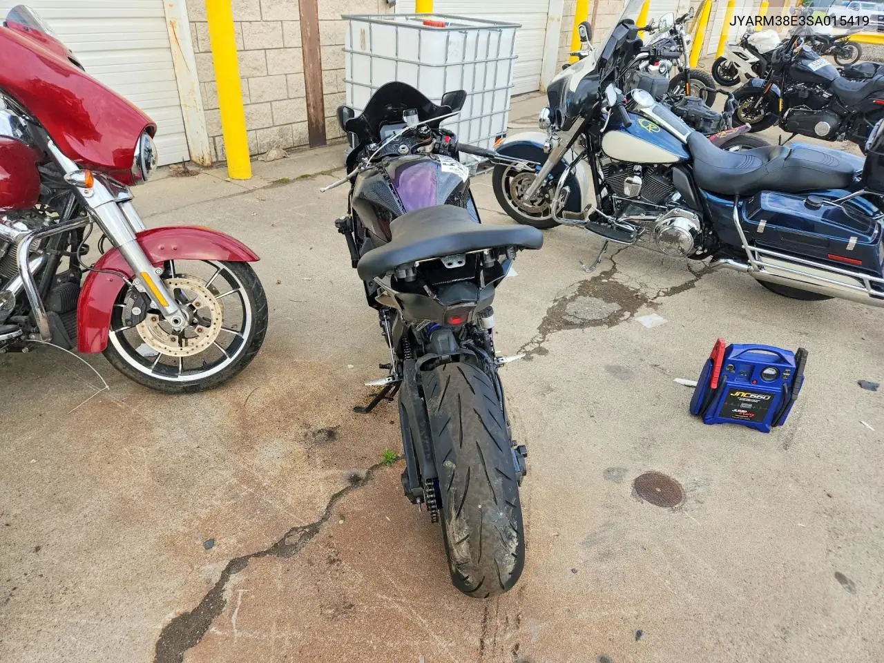 2025 Yamaha Yzfr7 VIN: JYARM38E3SA015419 Lot: 54151016