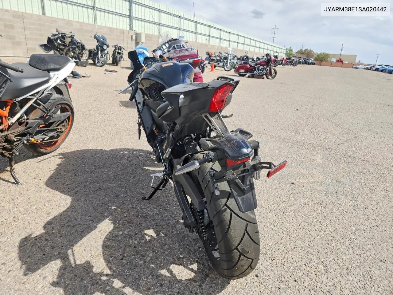 2025 Yamaha Yzfr7 VIN: JYARM38E1SA020442 Lot: 54328916