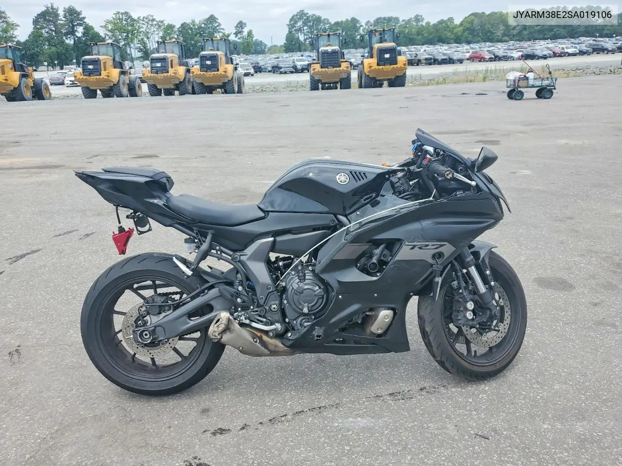 2025 Yamaha Yzfr7 VIN: JYARM38E2SA019106 Lot: 56483786