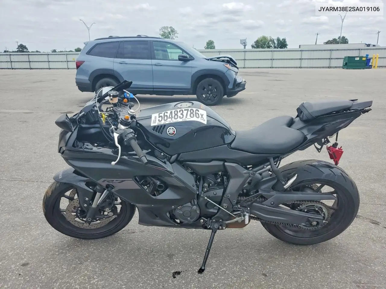 2025 Yamaha Yzfr7 VIN: JYARM38E2SA019106 Lot: 56483786
