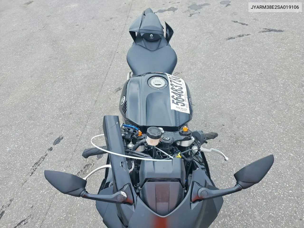 2025 Yamaha Yzfr7 VIN: JYARM38E2SA019106 Lot: 56483786