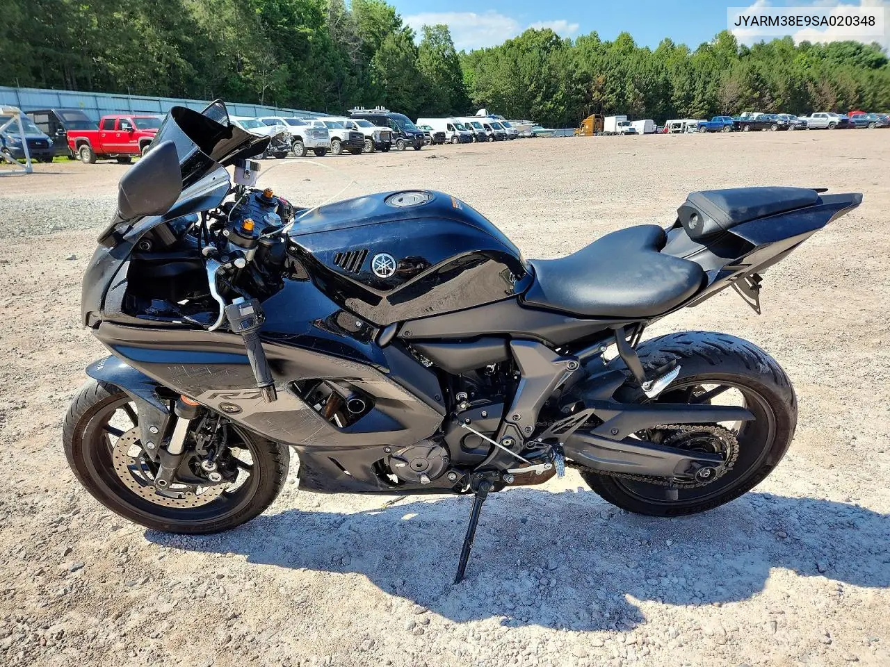 2025 Yamaha Yzfr7 VIN: JYARM38E9SA020348 Lot: 56545646