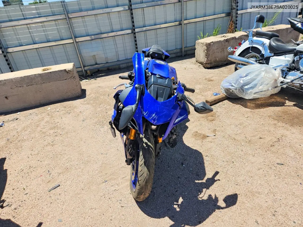 2025 Yamaha Yzfr7 VIN: JYARM38E7SA020025 Lot: 57131166