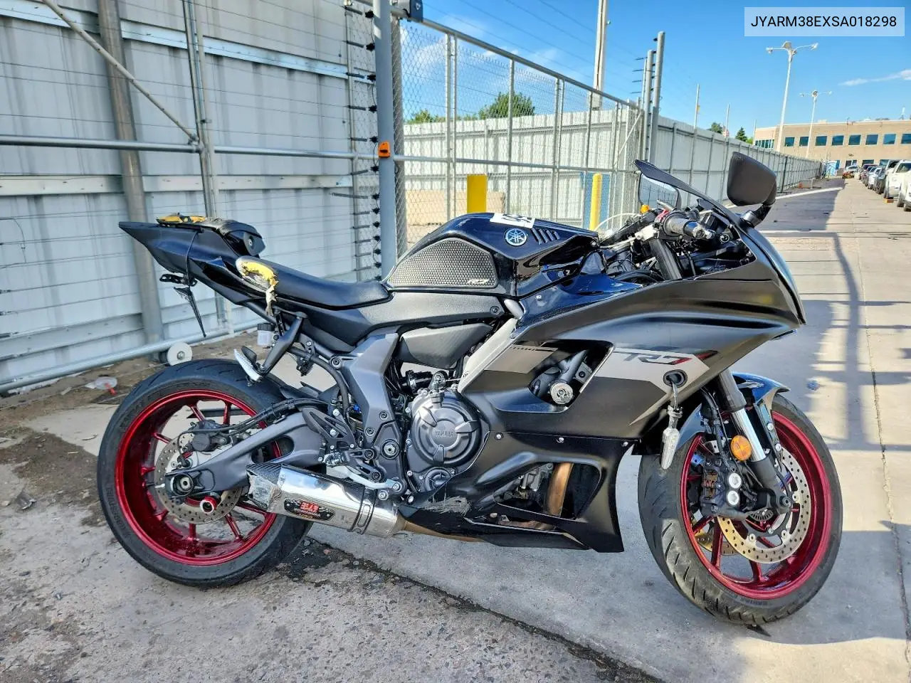 2025 Yamaha Yzfr7 VIN: JYARM38EXSA018298 Lot: 57361556