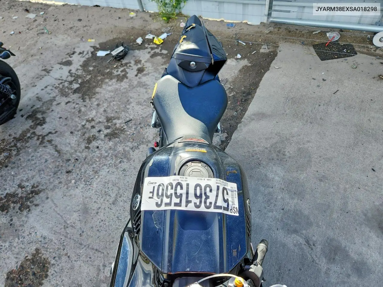 2025 Yamaha Yzfr7 VIN: JYARM38EXSA018298 Lot: 57361556