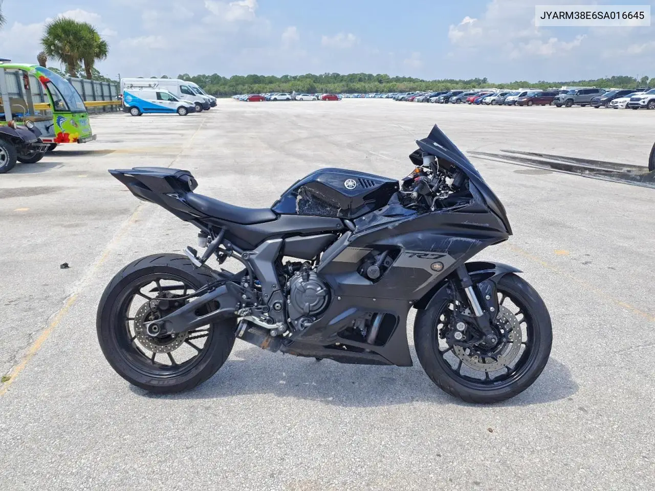 2025 Yamaha Yzfr7 VIN: JYARM38E6SA016645 Lot: 57958876