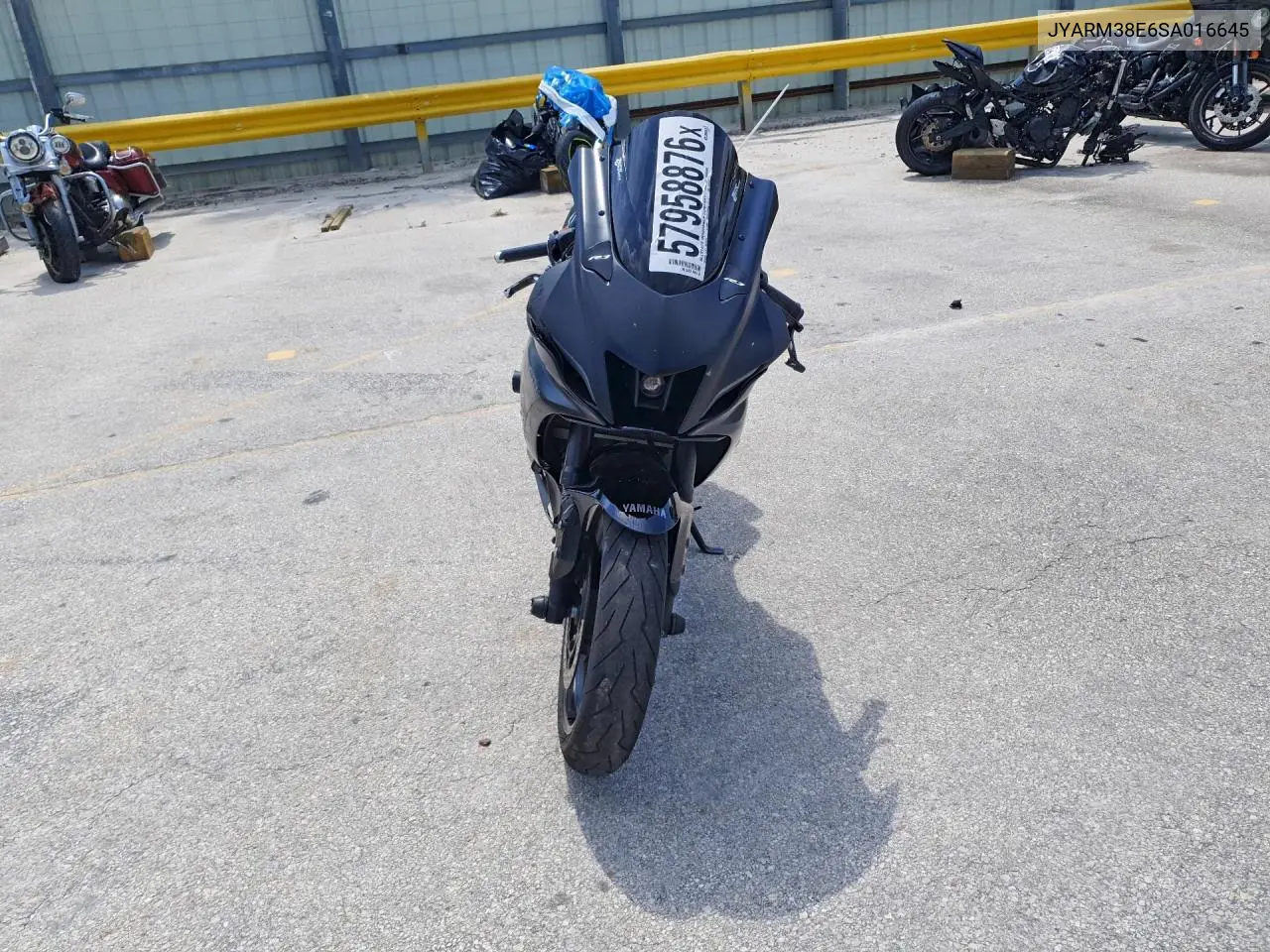2025 Yamaha Yzfr7 VIN: JYARM38E6SA016645 Lot: 57958876