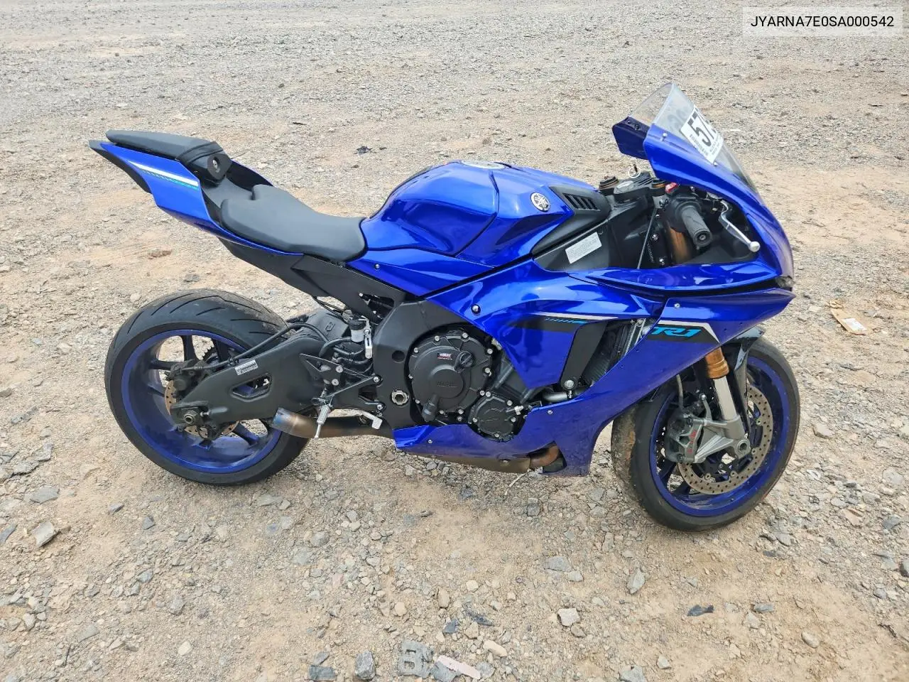 2025 Yamaha Yzf1000 VIN: JYARNA7E0SA000542 Lot: 57999636