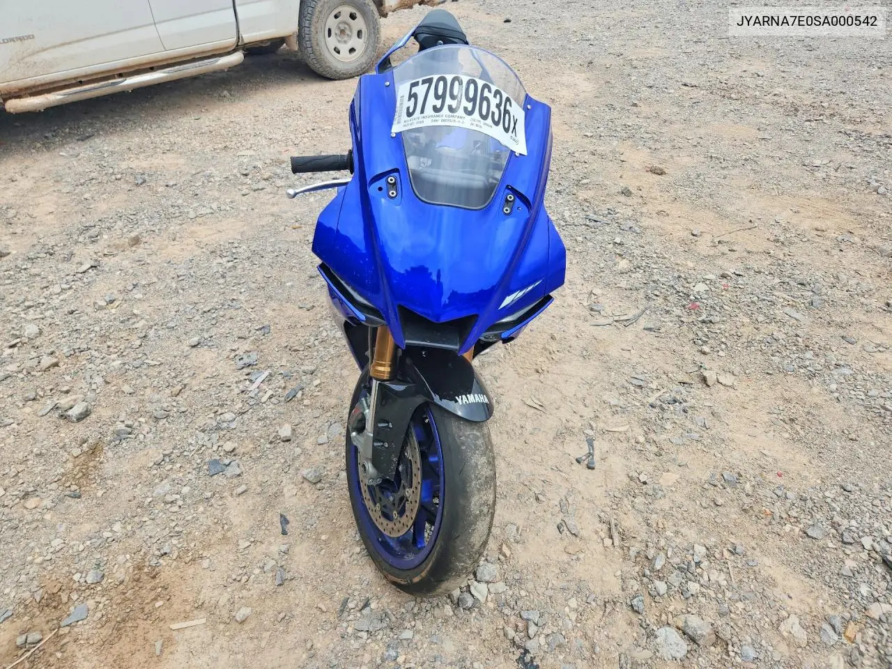 2025 Yamaha Yzf1000 VIN: JYARNA7E0SA000542 Lot: 57999636