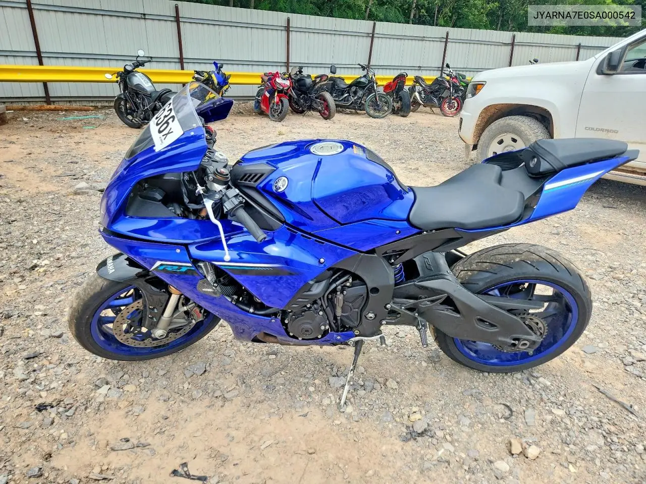 2025 Yamaha Yzf1000 VIN: JYARNA7E0SA000542 Lot: 57999636