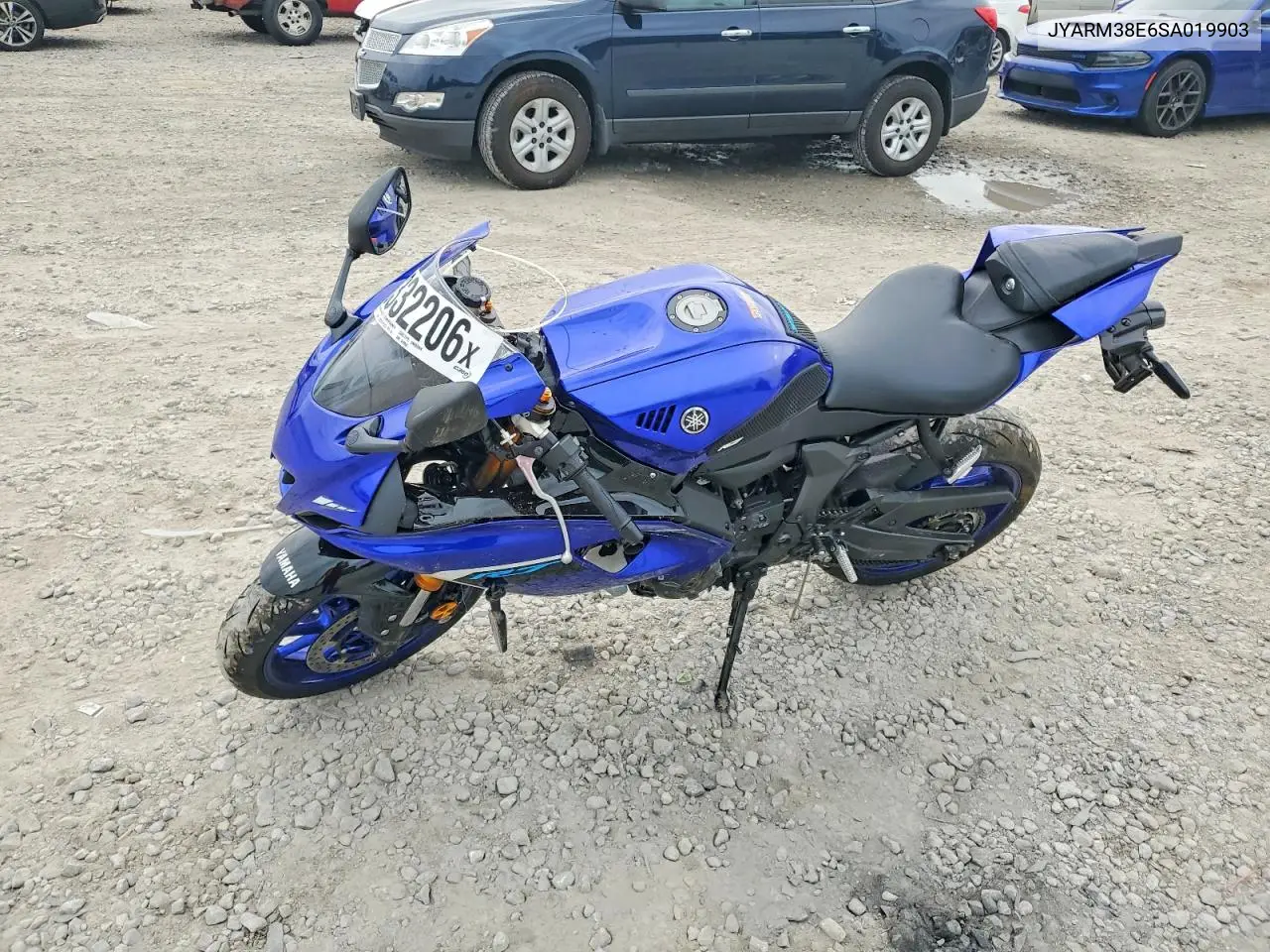 2025 Yamaha Yzfr7 VIN: JYARM38E6SA019903 Lot: 58332206