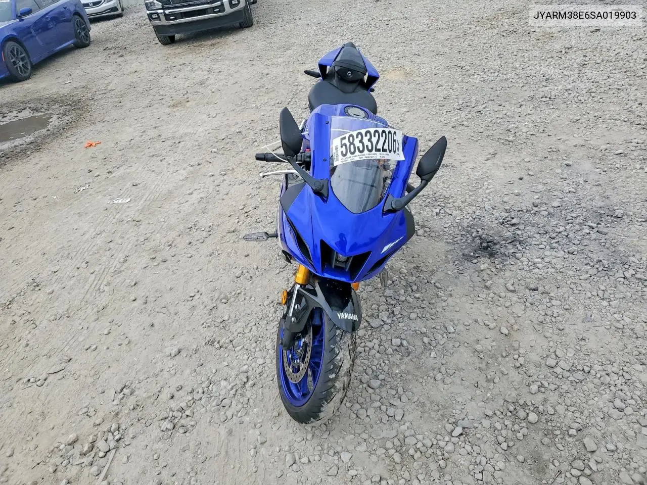 2025 Yamaha Yzfr7 VIN: JYARM38E6SA019903 Lot: 58332206