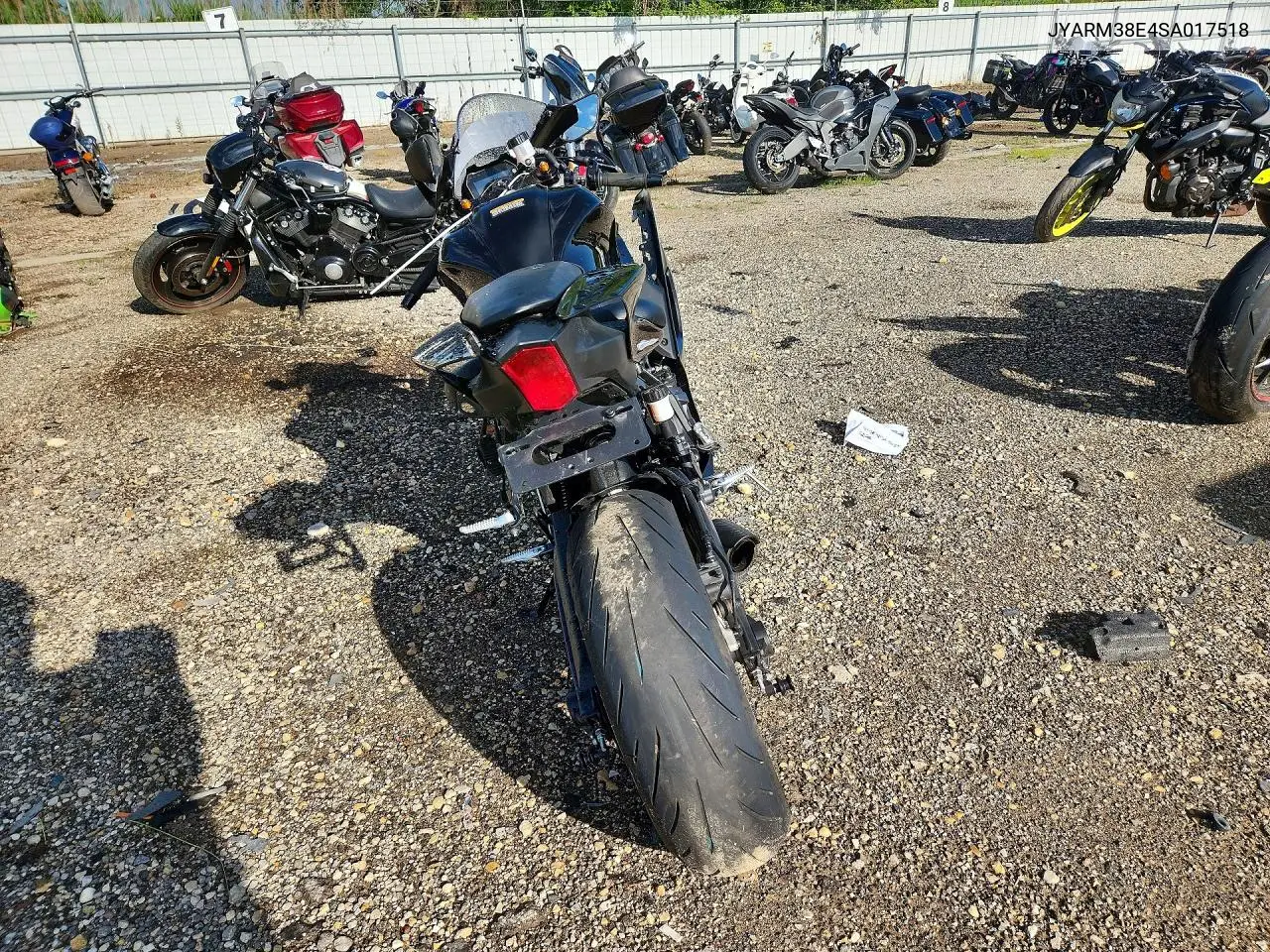 2025 Yamaha Yzfr7 VIN: JYARM38E4SA017518 Lot: 58722976