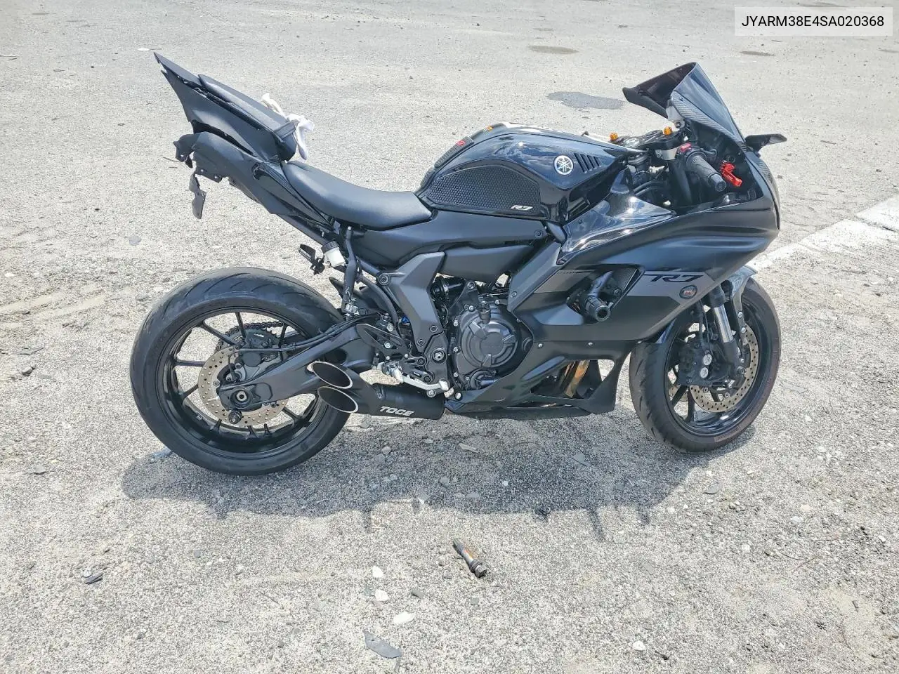 2025 Yamaha Yzfr7 VIN: JYARM38E4SA020368 Lot: 59080306