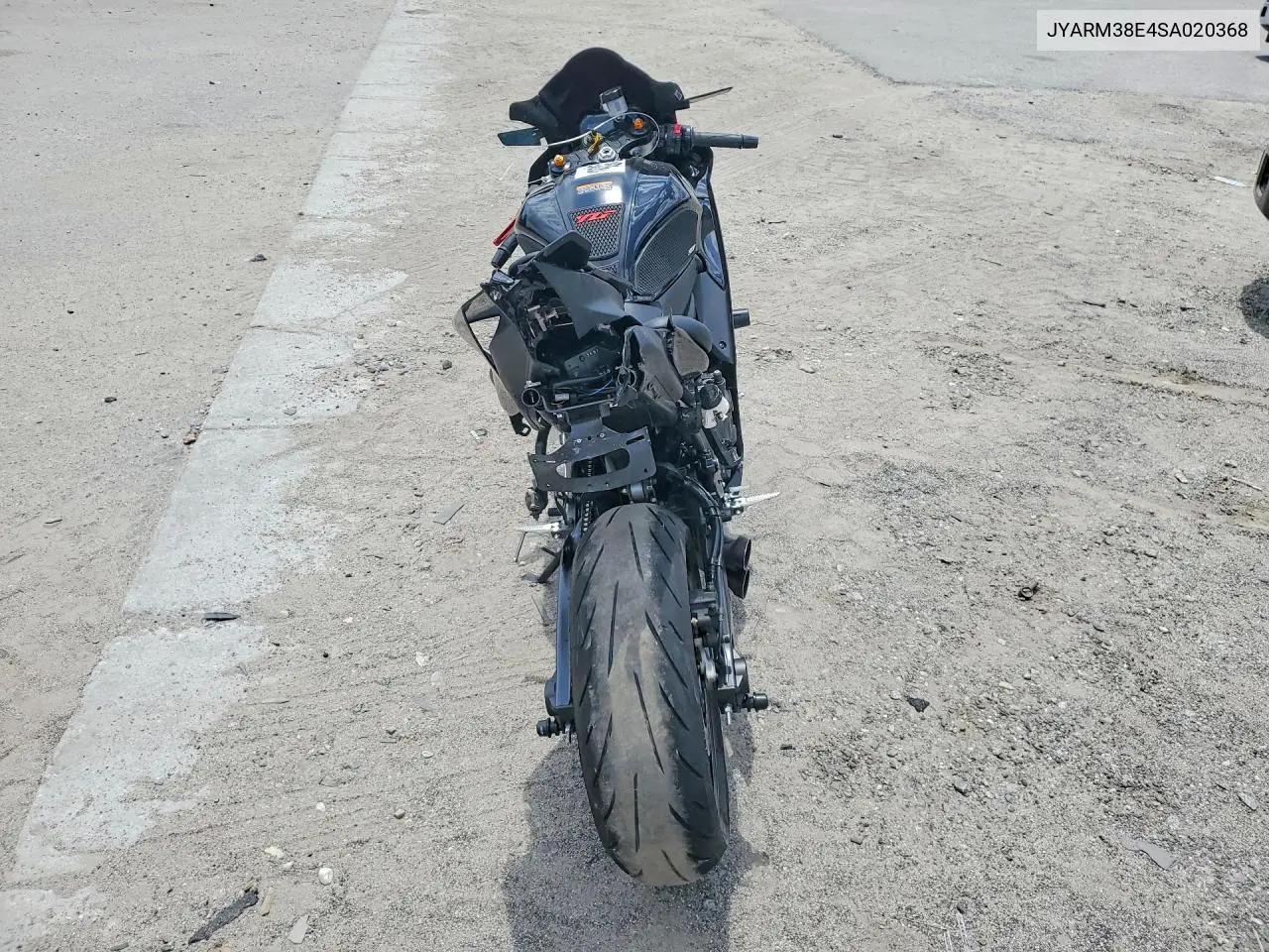 2025 Yamaha Yzfr7 VIN: JYARM38E4SA020368 Lot: 59080306