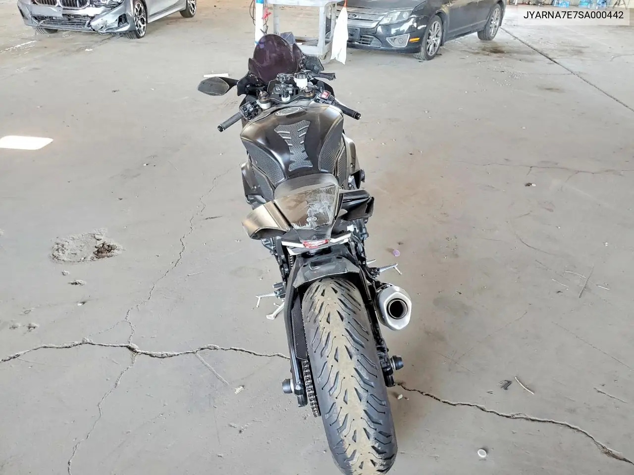 2025 Yamaha Yzf1000 VIN: JYARNA7E7SA000442 Lot: 59316606