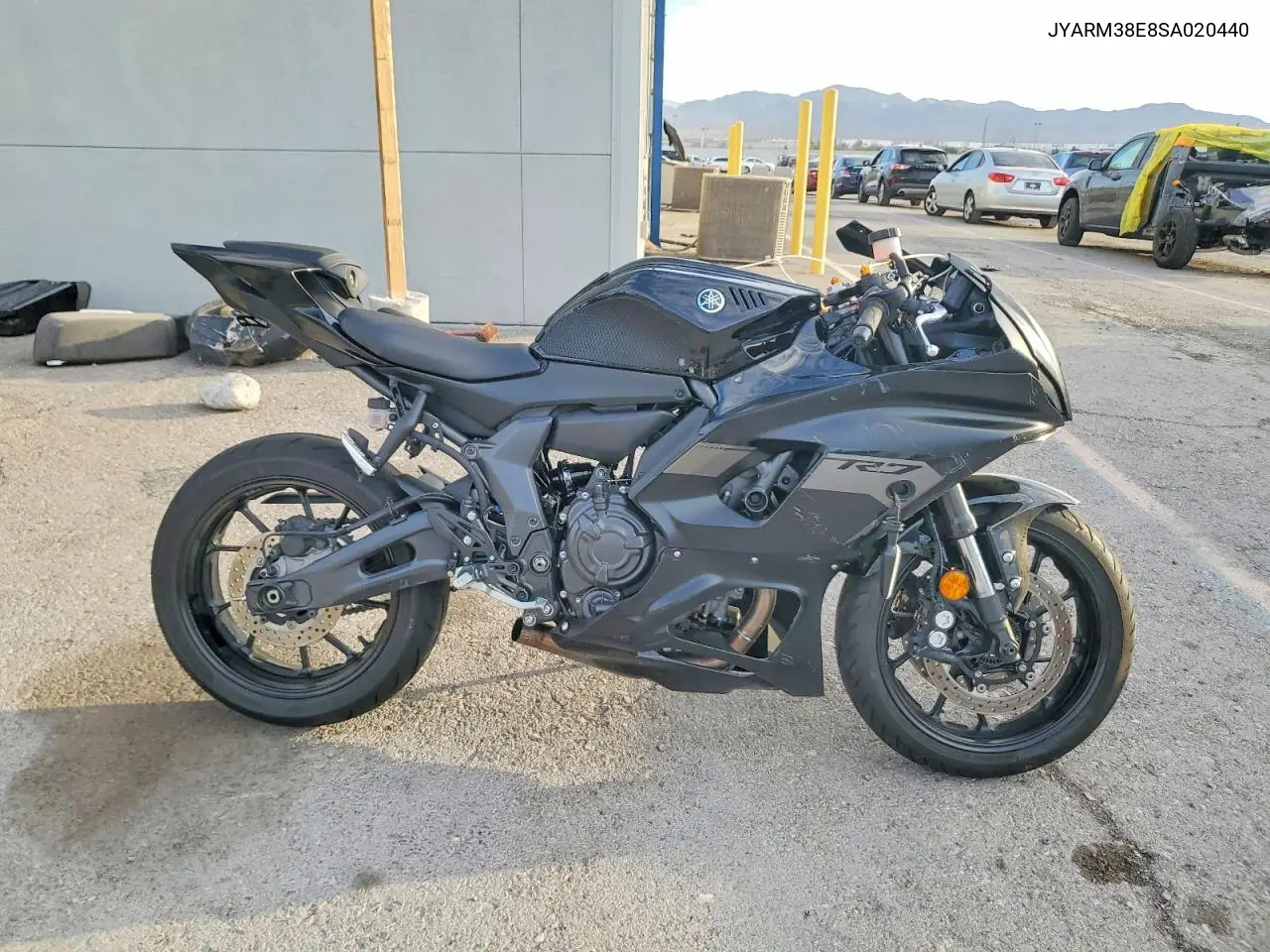 2025 Yamaha Yzfr7 VIN: JYARM38E8SA020440 Lot: 60981416