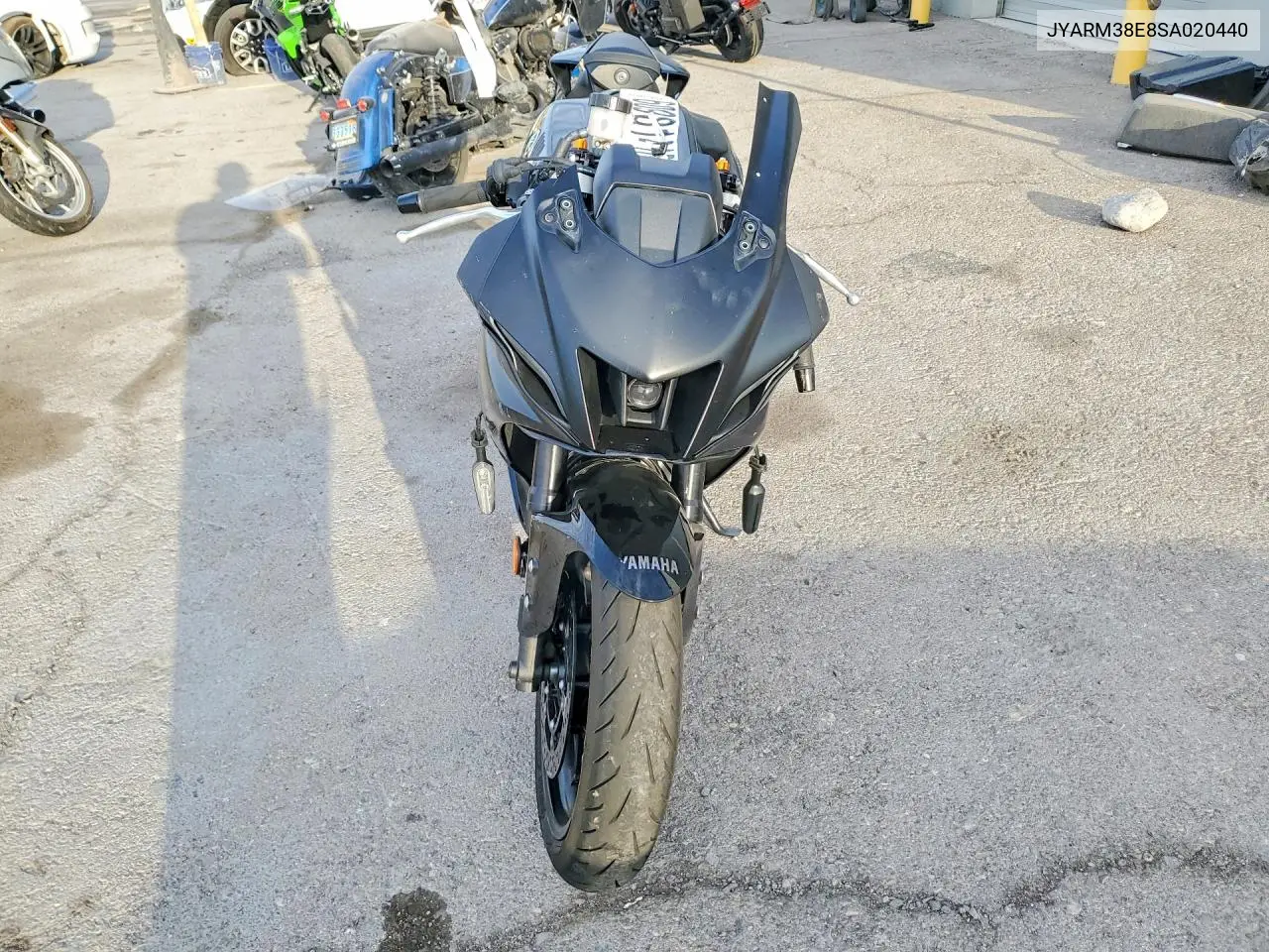 2025 Yamaha Yzfr7 VIN: JYARM38E8SA020440 Lot: 60981416