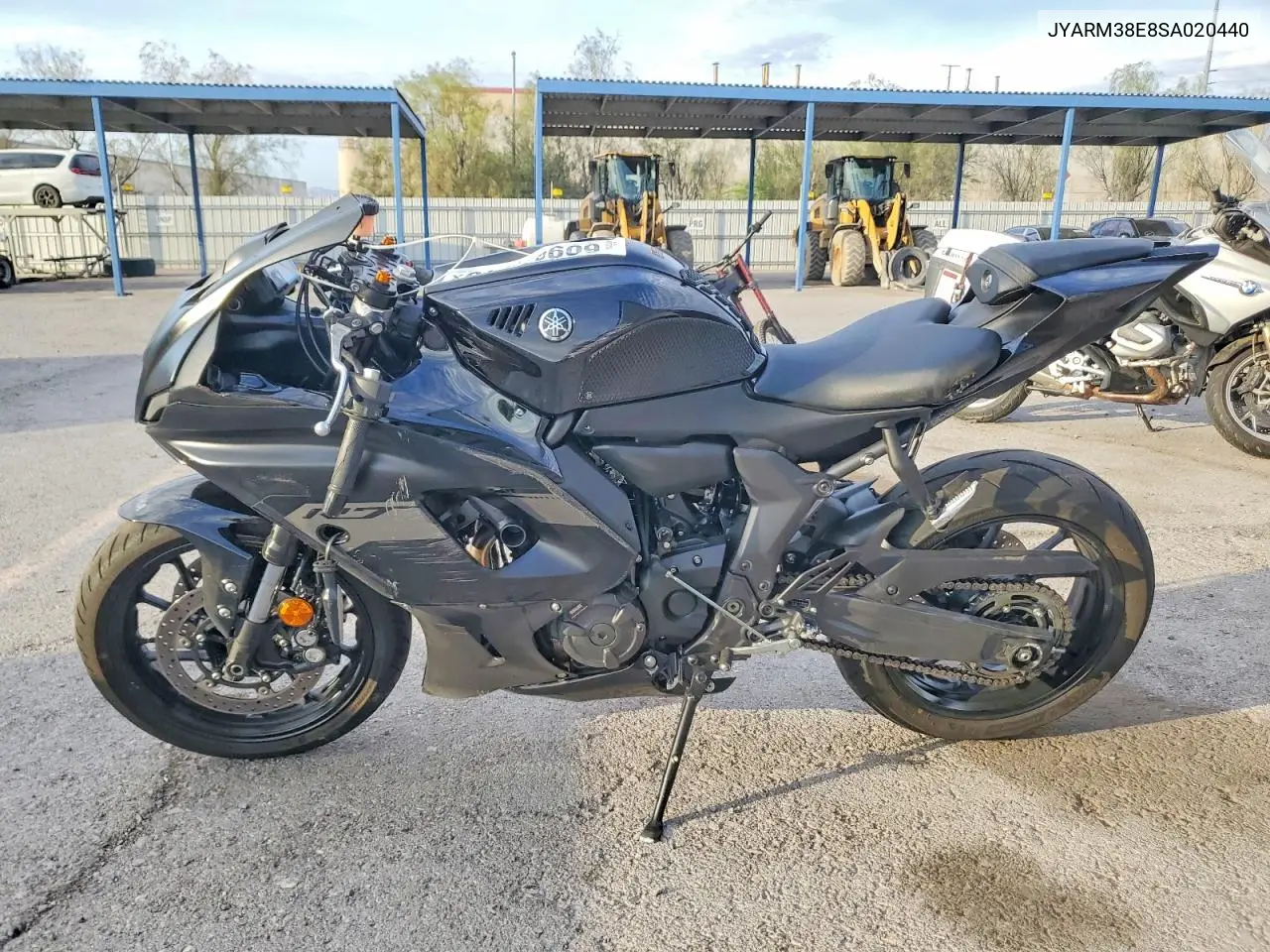 2025 Yamaha Yzfr7 VIN: JYARM38E8SA020440 Lot: 60981416